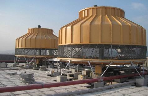 圓形逆流冷卻塔施工圖集